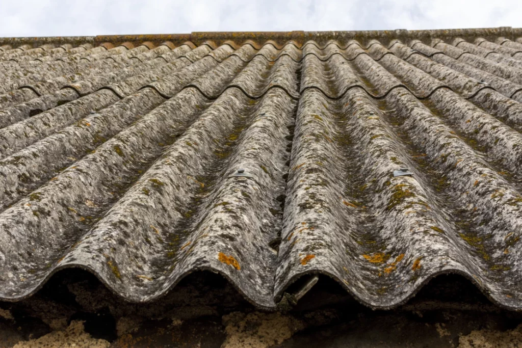 asbestos in roof