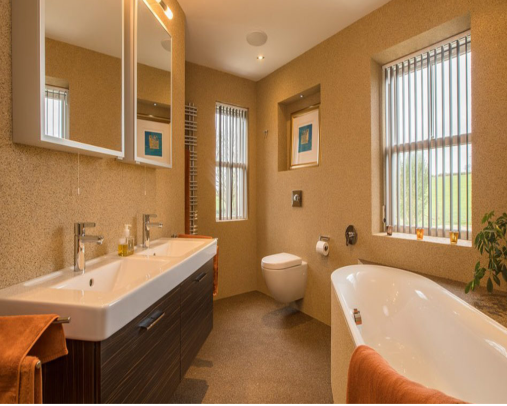 wall coating bathroom